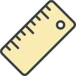 Ruler SVG Icon
